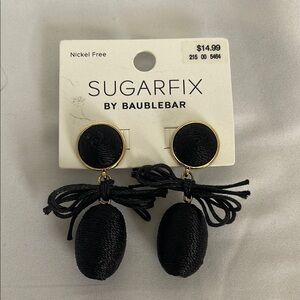 Sugarfix by BaubleBar Black Earrings